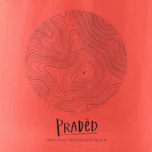 Praděd - vrstevnice v kruhu