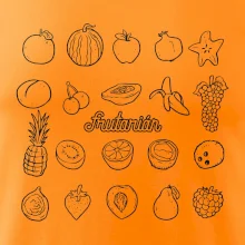 Frutarián ovocie vo štvorci