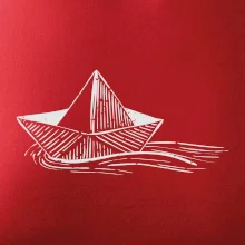 Letná romantika - papierová loďka