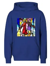 Vitráž - Ježiš a kríž