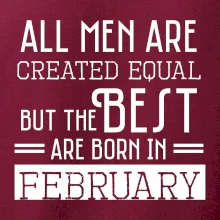 All men are created equal february