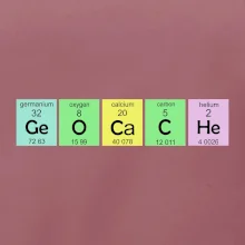 Geocache - periodická tabuľka