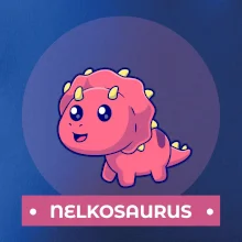 Dinosaurie mená - růžový dinosaurus