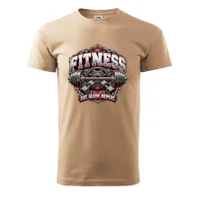 Fitness činka a závažia eat sleep repeat