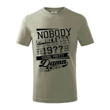 Nobody is perfect - Vlastný ročník