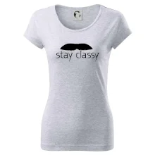 Stay Classy - mustache