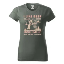 I like beer and disc golf