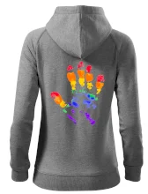 LGBT hand print