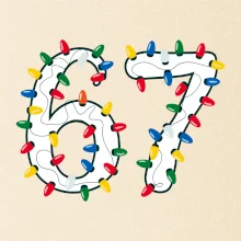 67 vianočné osvetlenie