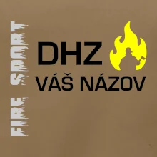 DHZ - Váš názov - FLUO + Reflexná potlač