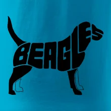 Bígl - nápis v tele Bígl - nápis v tele