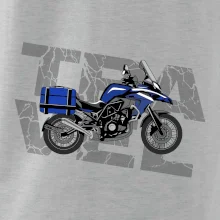 Cestovná enduro modrá