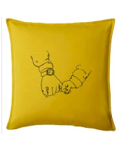 Otec a syn ruky obrys