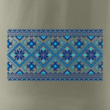 Ukrajinský vzor - modrý Ukrajinský vzor - modrý