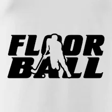 Floorball nápis rovný