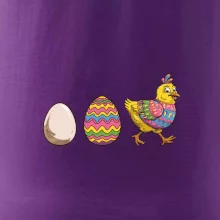 Evolúcia vajíčka - veľká noc - sliepka