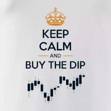 Keep Calm and Buy the Dip - koruna a graf
