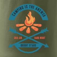 Camping oheň Camping oheň