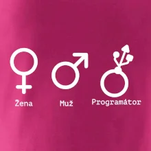 Muž žena programátor