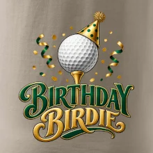 Narozeninové birdie s golfovým míčkem