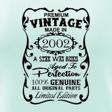 Vintage Etiketa - 2002