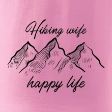 Hiking wife happy life