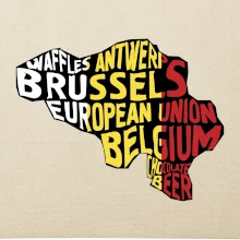 Mapy - názvy miest - Belgicko