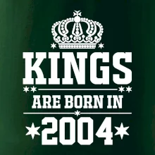 Kings are born in 2004 Kings are born in 2004