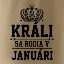 Králi sa rodia v januáry