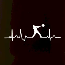 EKG hod kladivom muž