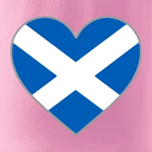 Škótske srdce na prsník