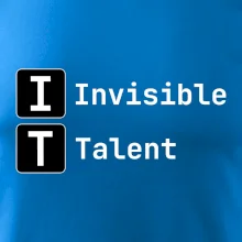 IT Nápis Invisible Talent