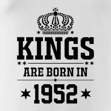 Kings are born in 1952