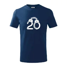 Narodeninové tričko pre policajta - putá 20