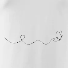 Dráha letu motýľa - vlnovka Dráha letu motýľa - vlnovka