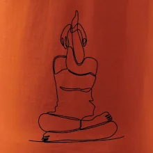 Jóga v sede jedným ťahom