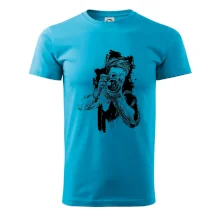 Fotograf kreslený ceruzkou