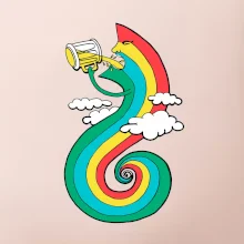 Pijem ako dúha (Pecka design)