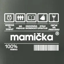 Čiarový kód - Mamička