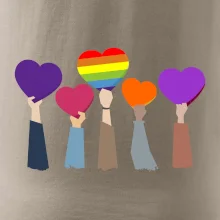 LGBT ruky srdce