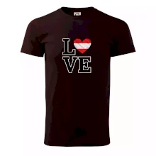 Love Rakúska vlajka