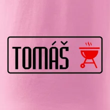 Zástera na grilovanie s vlastným menom