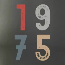 Vintage číslica 1975