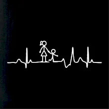 Ekg mamička a chlapec