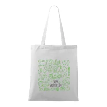 Som vegetarián - zelenina vo štvorci