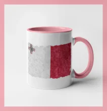 Vlajka Malta ohrýzaná