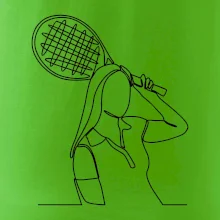 Tenistka jedným ťahom