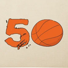 Basketball okrúhle narodeniny 50