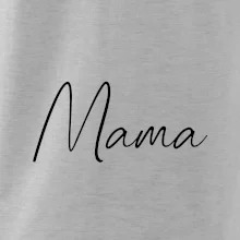 Nápis písací na prsiach - mama