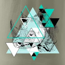 Biely nosorožec (Pecka design)